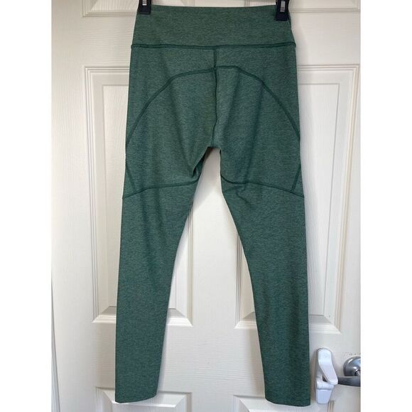 Outdoor Voices OV Warmup 7/8 Leggings (Heather Hunter Green) - Small - Picture 3 of 10